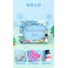 Enlighten 36011 Qman 36011 non  XINYIYI SKY STORY KHUNG ???NH 4 LOẠI NGÀY MƯA CẦU VỒNG TRĂNG SAO TUYẾT bộ đồ chơi xếp lắp ráp ghép mô hình Creator HANDMADE ART Sáng Tạo