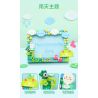 Enlighten 36011 Qman 36011 non  XINYIYI SKY STORY KHUNG ???NH 4 LOẠI NGÀY MƯA CẦU VỒNG TRĂNG SAO TUYẾT bộ đồ chơi xếp lắp ráp ghép mô hình Creator HANDMADE ART Sáng Tạo