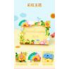 Enlighten 36011 Qman 36011 non  XINYIYI SKY STORY KHUNG ???NH 4 LOẠI NGÀY MƯA CẦU VỒNG TRĂNG SAO TUYẾT bộ đồ chơi xếp lắp ráp ghép mô hình Creator HANDMADE ART Sáng Tạo