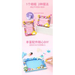 Enlighten 36011 Qman 36011 non  XINYIYI SKY STORY KHUNG ???NH 4 LOẠI NGÀY MƯA CẦU VỒNG TRĂNG SAO TUYẾT bộ đồ chơi xếp lắp ráp ghép mô hình Creator HANDMADE ART Sáng Tạo