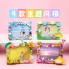 Enlighten 36011 Qman 36011 non  XINYIYI SKY STORY KHUNG ???NH 4 LOẠI NGÀY MƯA CẦU VỒNG TRĂNG SAO TUYẾT bộ đồ chơi xếp lắp ráp ghép mô hình Creator HANDMADE ART Sáng Tạo