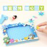 Enlighten 36011 Qman 36011 non  XINYIYI SKY STORY KHUNG ???NH 4 LOẠI NGÀY MƯA CẦU VỒNG TRĂNG SAO TUYẾT bộ đồ chơi xếp lắp ráp ghép mô hình Creator HANDMADE ART Sáng Tạo