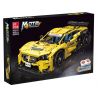 JIESTAR 92024 non  BMW M4 DTM bộ đồ chơi xếp lắp ráp ghép mô hình  Kỹ Thuật Công Nghệ Cao Mô Hình Phương Tiện 2676 khối