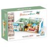 INBRIXX 890301 non  PHÒNG KHÁCH VÀ NGỦ RILAKKUMA bộ đồ chơi xếp lắp ráp ghép mô hình