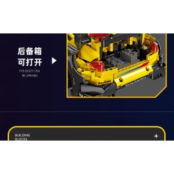 JIESTAR 92024 non  BMW M4 DTM bộ đồ chơi xếp lắp ráp ghép mô hình  Kỹ Thuật Công Nghệ Cao Mô Hình Phương Tiện 2676 khối