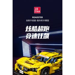 JIESTAR 92024 non  BMW M4 DTM bộ đồ chơi xếp lắp ráp ghép mô hình  Kỹ Thuật Công Nghệ Cao Mô Hình Phương Tiện 2676 khối