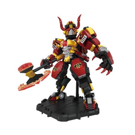 LOZ 2188 non  VUA QUỶ CƠ GIÁP bộ đồ chơi xếp lắp ráp ghép mô hình 766 khối