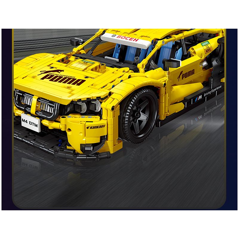 JIESTAR 92024 non  BMW M4 DTM bộ đồ chơi xếp lắp ráp ghép mô hình  Kỹ Thuật Công Nghệ Cao Mô Hình Phương Tiện 2676 khối