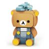 INBRIXX 890001 non  RILAKKUMA-XANH LAM bộ đồ chơi xếp lắp ráp ghép mô hình 186 khối