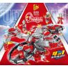 PanlosBrick 690025 Panlos Brick 690025 non  MÁY BAY CHIẾN ĐẤU ULTRAMAN 4 KẾT HỢP THẾ HỆ ĐẦU TIÊN CỦA MECH TAYLOR SEVEN ACE bộ đồ chơi xếp lắp ráp ghép mô hình Vệ Binh Vũ Trụ Siêu Nhân Điện Quang