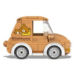 INBRIXX 890101 non  XE RILAKKUMA bộ đồ chơi xếp lắp ráp ghép mô hình