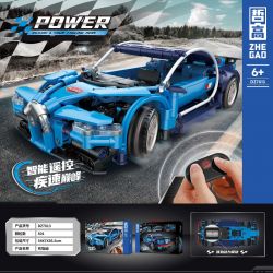 ZHEGAO DZ7013 7013 non  SIÊU XE BUGATTI bộ đồ chơi xếp lắp ráp ghép mô hình  Kỹ Thuật Công Nghệ Cao Mô Hình Phương Tiện 501 khối