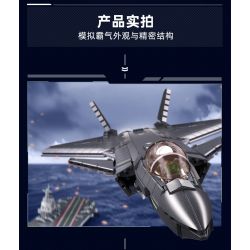 SLUBAN M38-B1187 B1187 1187 M38B1187 38-B1187 non  TIÊM KÍCH TÀNG HÌNH J-20 PHIÊN BẢN SƠN KIM LOẠI tỷ lệ 1:44 bộ đồ chơi xếp lắp ráp ghép mô hình Military Army J20 Quân Sự Bộ Đội