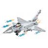 MINGDI K0137 0137 non  MÁY BAY CHIẾN ĐẤU J-10 bộ đồ chơi xếp lắp ráp ghép mô hình Military Army ARMED WEAPONS Quân Sự Bộ Đội 650 khối