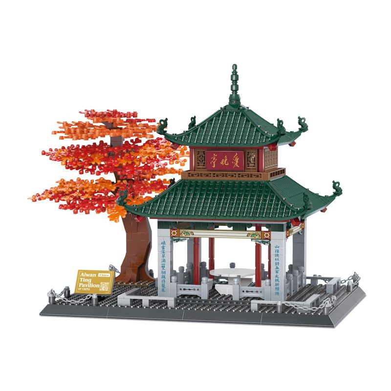 WANGE 5230 non Lego HỒ NAM TRƯỜNG SA YÊU GIAN HÀNG TỐT bộ đồ chơi xếp lắp ráp ghép mô hình 987 khối