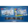 MINGDI K0137 0137 non  MÁY BAY CHIẾN ĐẤU J-10 bộ đồ chơi xếp lắp ráp ghép mô hình Military Army ARMED WEAPONS Quân Sự Bộ Đội 650 khối