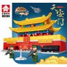 LEYI 88006 non  QUẢNG TRƯỜNG THIÊN AN MÔN bộ đồ chơi xếp lắp ráp ghép mô hình Architecture Công Trình Kiến Trúc 406 khối