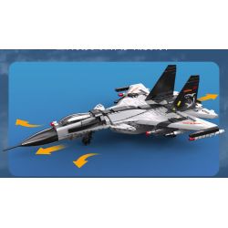 CADA DOUBLEE C56027 56027 non  MÁY BAY CHIẾN ĐẤU TÀU SÂN bộ đồ chơi xếp lắp ráp ghép mô hình Military Army Quân Sự Bộ Đội 1011 khối