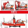 FAIR 6877 non  TÀU PHÁ BĂNG BẮC KINH 1:139 tỷ lệ 1:139 bộ đồ chơi xếp lắp ráp ghép mô hình Creator Expert BEIJING OCEAN LEADER Chuyên Gia Sáng Tạo 1863 khối