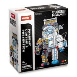 WOMA C0419 0419 non  BỘ CHỈ HUY PHÒNG NGỪA VÀ KIỂM SOÁT KHU VỰC bộ đồ chơi xếp lắp ráp ghép mô hình 815 khối