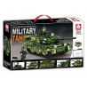 LEYI 66012 non  XE TĂNG THÁCH THỨC bộ đồ chơi xếp lắp ráp ghép mô hình Military Army CHALLENGER MAIN BATTLE TANK Quân Sự Bộ Đội 588 khối