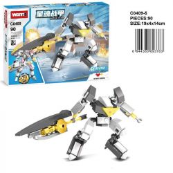 WOMA C0409 0409 non  8 LOẠI ROBOT bộ đồ chơi xếp lắp ráp ghép mô hình