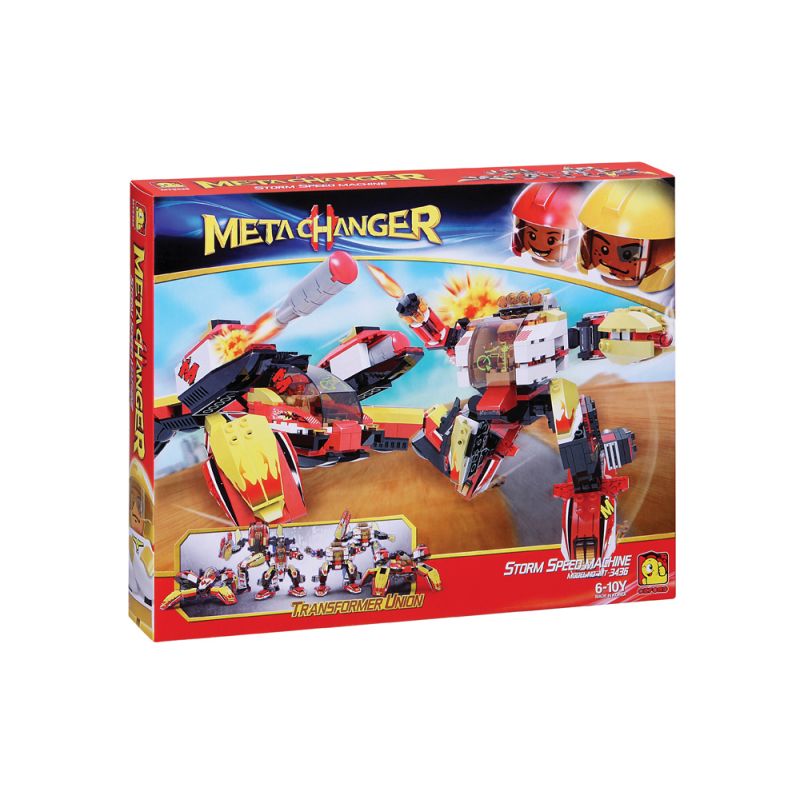 OXFORD MT3436 3436 non Lego THAY ĐỔI META bộ đồ chơi xếp lắp ráp ghép mô hình 메타체인저