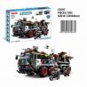 WOMA C0597 0597 non  TÀU SÂN BAY BỌC THÉP HẠNG NẶNG THUNDER bộ đồ chơi xếp lắp ráp ghép mô hình SWAT CORPS 1585 khối
