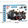 WOMA C0597 0597 non  TÀU SÂN BAY BỌC THÉP HẠNG NẶNG THUNDER bộ đồ chơi xếp lắp ráp ghép mô hình SWAT CORPS 1585 khối