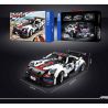 ZHEGAO DZ7011 7011 non  PORSCHE 911 bộ đồ chơi xếp lắp ráp ghép mô hình  Kỹ Thuật Công Nghệ Cao Mô Hình Phương Tiện 500 khối