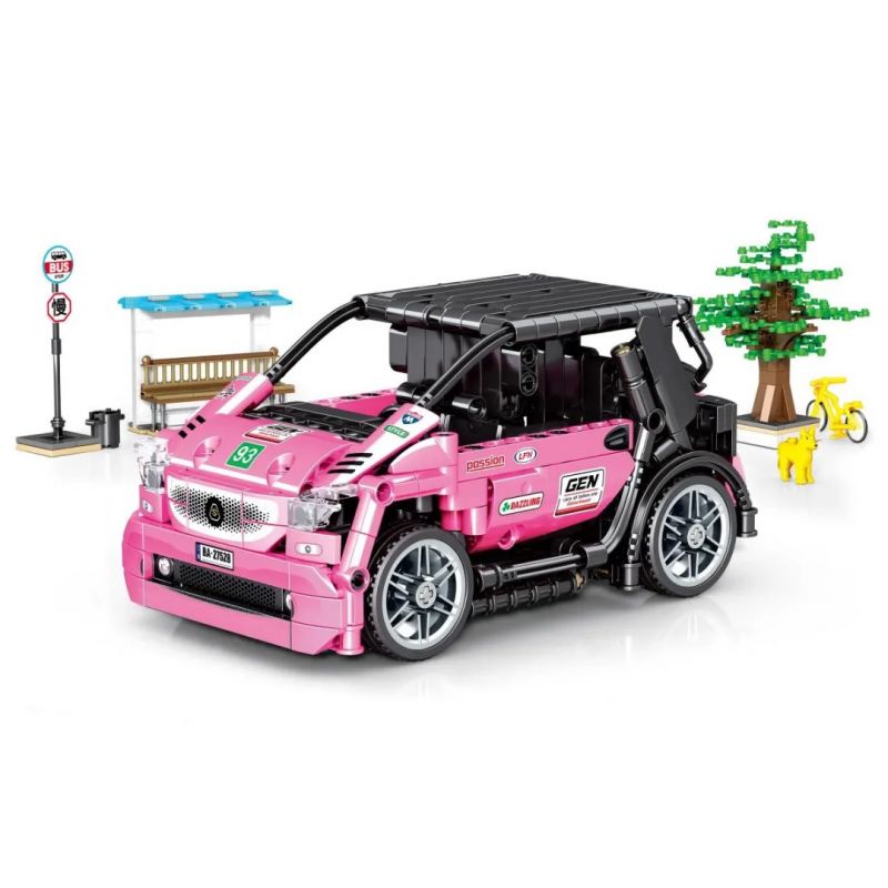 SHENG YUAN SY 8318 non Lego BỔ SUNG bộ đồ chơi xếp lắp ráp ghép mô hình Technic TECHINQUE Kỹ Thuật Công Nghệ Cao Mô Hình Phương Tiện 676 khối