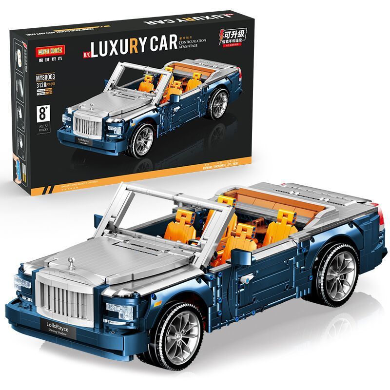 MOYU BLOCK MY88003 88003 non Lego CHUYỂN ĐỔI SANG TRỌNG bộ đồ chơi xếp lắp ráp ghép mô hình Technic LUXURY CAR Kỹ Thuật Công Nghệ Cao Mô Hình Phương Tiện 3120 khối