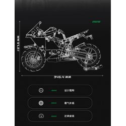 ZHEGAO QJ5183 5183 non  XE MÁY KAWASAKI bộ đồ chơi xếp lắp ráp ghép mô hình Motorcycle Motorbike Xe Hai Bánh 888 khối ZHEGAO QJ5183 5183 non  XE MÁY KAWASAKI bộ đồ chơi xếp lắp ráp ghép mô hình Motorcycle Motorbike Xe Hai Bánh 888 khối
