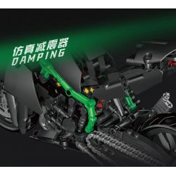 ZHEGAO QJ5183 5183 non  XE MÁY KAWASAKI bộ đồ chơi xếp lắp ráp ghép mô hình Motorcycle Motorbike Xe Hai Bánh 888 khối ZHEGAO QJ5183 5183 non  XE MÁY KAWASAKI bộ đồ chơi xếp lắp ráp ghép mô hình Motorcycle Motorbike Xe Hai Bánh 888 khối