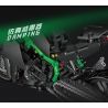 ZHEGAO QJ5183 5183 non  XE MÁY KAWASAKI bộ đồ chơi xếp lắp ráp ghép mô hình Motorcycle Motorbike Xe Hai Bánh 888 khối