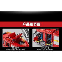 HAPPY BUILD SHINEYU XINYU YC-23004 23004 YC23004 non  SPRINKLER BẮN LỬA 1:10 tỷ lệ 1:10 bộ đồ chơi xếp lắp ráp ghép mô hình  FIRE TRUCK Kỹ Thuật Công Nghệ Cao Mô Hình Phương Tiện 5133 khối
