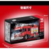 HAPPY BUILD SHINEYU XINYU YC-23004 23004 YC23004 non  SPRINKLER BẮN LỬA 1:10 tỷ lệ 1:10 bộ đồ chơi xếp lắp ráp ghép mô hình  FIRE TRUCK Kỹ Thuật Công Nghệ Cao Mô Hình Phương Tiện 5133 khối