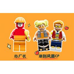 AREA-X AB0020 0020 non  LẨU HỘP VUI NHỘN THỜI THƯỢNG KHÔNG GIAN VẺ bộ đồ chơi xếp lắp ráp ghép mô hình X-BOX HAPPY SPACE