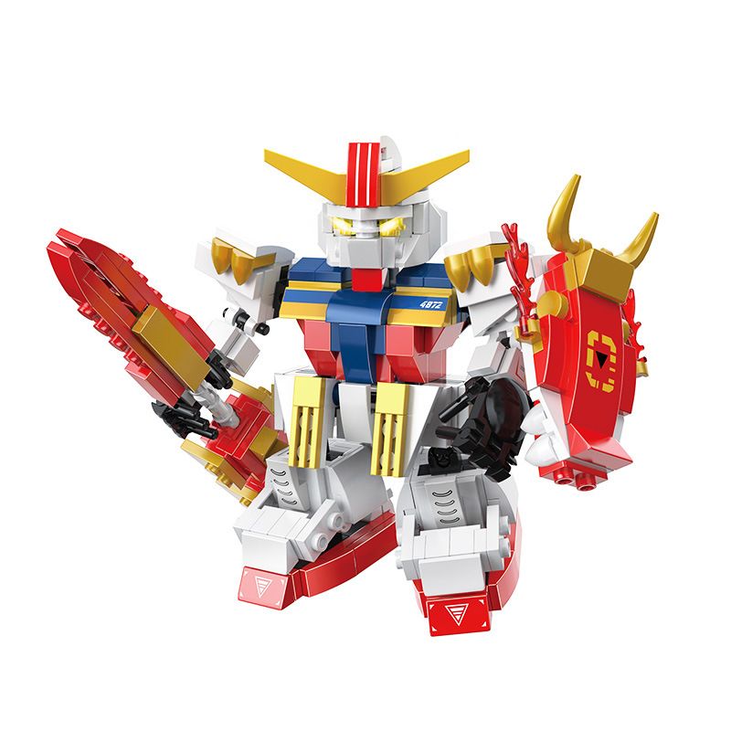 COGO 14875-4 14875-1 14875-2 14875-3 non  Q PHIÊN BẢN CỦA ÁO GIÁP MAY 4 QIN WANG HANWANG OVERLORD KHAN bộ đồ chơi xếp lắp ráp ghép mô hình Movie & Game MECHA WAR Phim Và Trò Chơi 1387 khối