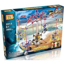 LOZ 2013 Xếp hình kiểu Nanoblock LOZ ELECTRIC AMUSEMENT PARK Electric Amusement Park Carrousel Small Rotating Cable Car đu Quay 4 Chỗ Treo Dây động Cơ Pin 399 khối có động cơ pin LOZ 2013 Xếp hình kiểu Nanoblock LOZ ELECTRIC AMUSEMENT PARK Electric Amusement Park Carrousel Small Rotating Cable Car đu Quay 4 Chỗ Treo Dây động Cơ Pin 399 khối có động cơ pin
