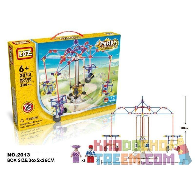 LOZ 2013 Xếp hình kiểu Nanoblock LOZ ELECTRIC AMUSEMENT PARK Electric Amusement Park Carrousel Small Rotating Cable Car đu Quay 4 Chỗ Treo Dây động Cơ Pin 399 khối có động cơ pin LOZ 2013 Xếp hình kiểu Nanoblock LOZ ELECTRIC AMUSEMENT PARK Electric Amusement Park Carrousel Small Rotating Cable Car đu Quay 4 Chỗ Treo Dây động Cơ Pin 399 khối có động cơ pin