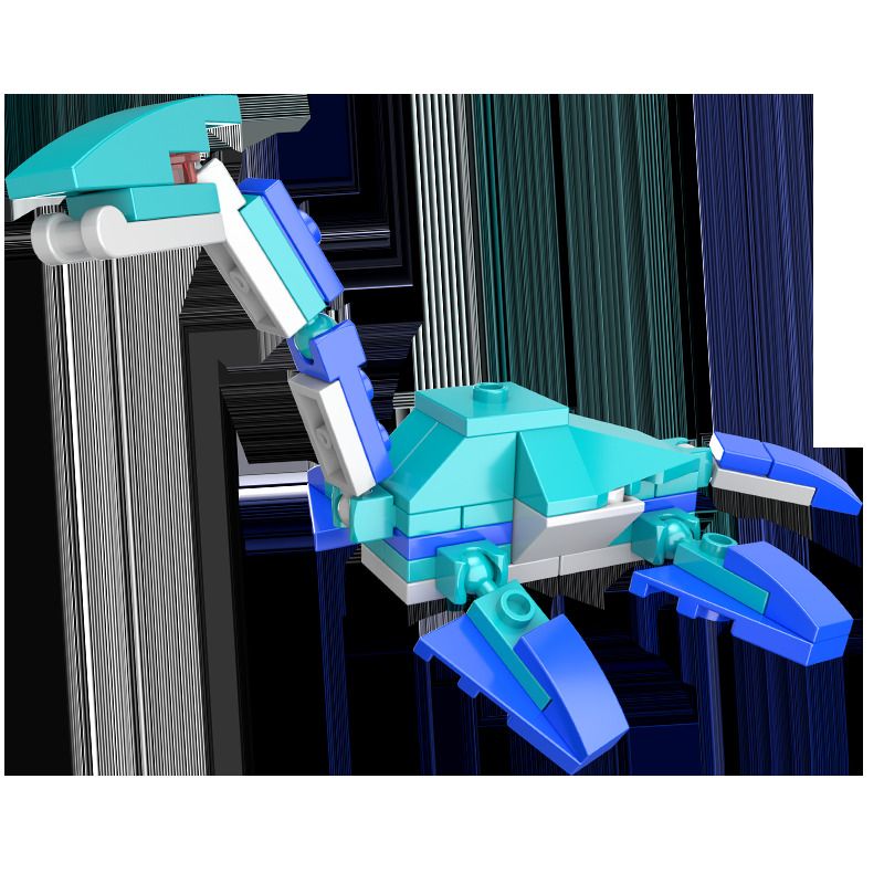 CAYI 1601 non  BIẾN HÌNH KHỦNG LONG BÃO TRICERATOPS bộ đồ chơi xếp lắp ráp ghép mô hình DINOSAUR 228 khối