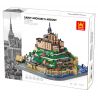 WANGE LIGAO DR.LUCK 6233 non  MONT SAINT MICHEL PHÁP bộ đồ chơi xếp lắp ráp ghép mô hình Creator Expert SAINT MICHEL'S MOUNT Chuyên Gia Sáng Tạo 1392 khối