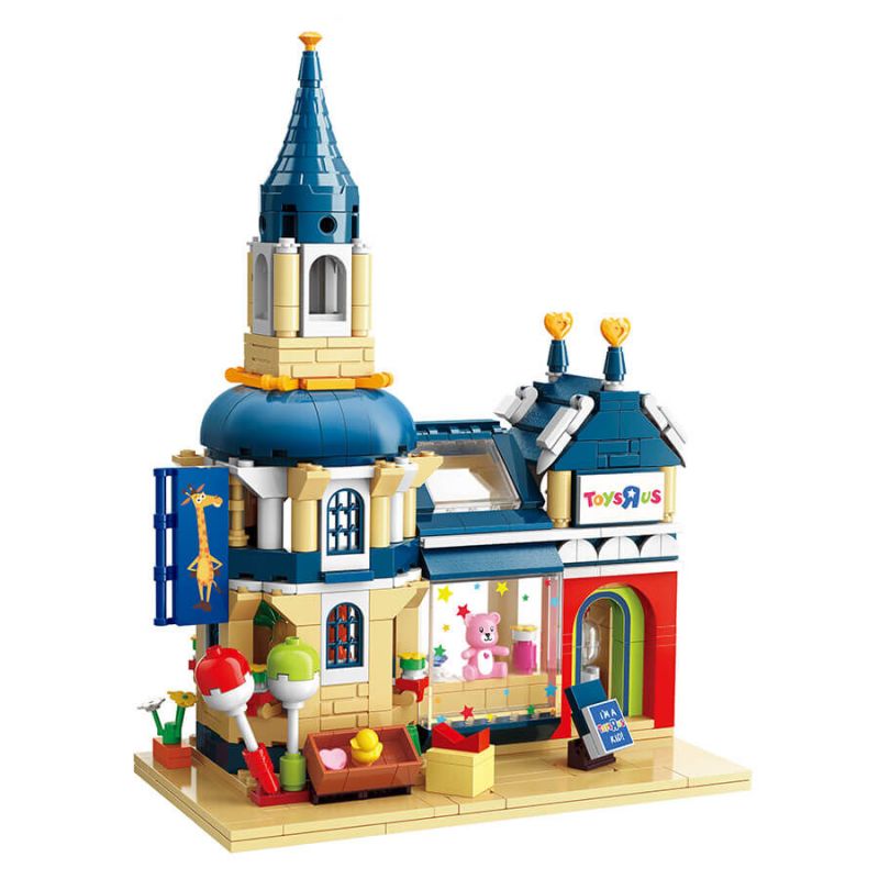 KEEPPLEY DZ0133 0133 non  KỶ NIỆM 15 NĂM ĐỒ CHƠI bộ đồ chơi xếp lắp ráp ghép mô hình TOYSRUS