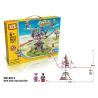 LOZ 2014 Xếp hình kiểu Nanoblock LOZ ELECTRIC AMUSEMENT PARK Electric Amusement Park Octopus Dandelion đu Quay 4 Tay Văng động Cơ Pin 338 khối có động cơ pin