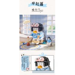 LOZ 1676 non  YAYA MANG ĐI bộ đồ chơi xếp lắp ráp ghép mô hình