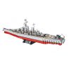 PanlosBrick 637010 Panlos Brick 637010 non  VẢI WAA BATTLESHIP. bộ đồ chơi xếp lắp ráp ghép mô hình Military Army IOWA CLASS BATTLESHIP Quân Sự Bộ Đội 1703 khối