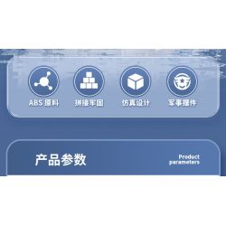 PanlosBrick 637010 Panlos Brick 637010 non  VẢI WAA BATTLESHIP. bộ đồ chơi xếp lắp ráp ghép mô hình Military Army IOWA CLASS BATTLESHIP Quân Sự Bộ Đội 1703 khối