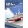 PanlosBrick 637010 Panlos Brick 637010 non  VẢI WAA BATTLESHIP. bộ đồ chơi xếp lắp ráp ghép mô hình Military Army IOWA CLASS BATTLESHIP Quân Sự Bộ Đội 1703 khối