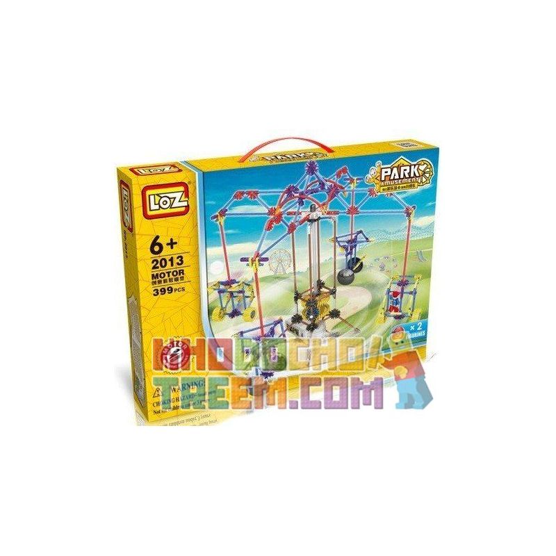 LOZ 2013 Xếp hình kiểu Nanoblock LOZ ELECTRIC AMUSEMENT PARK Electric Amusement Park Carrousel Small Rotating Cable Car đu Quay 4 Chỗ Treo Dây động Cơ Pin 399 khối có động cơ pin LOZ 2013 Xếp hình kiểu Nanoblock LOZ ELECTRIC AMUSEMENT PARK Electric Amusement Park Carrousel Small Rotating Cable Car đu Quay 4 Chỗ Treo Dây động Cơ Pin 399 khối có động cơ pin